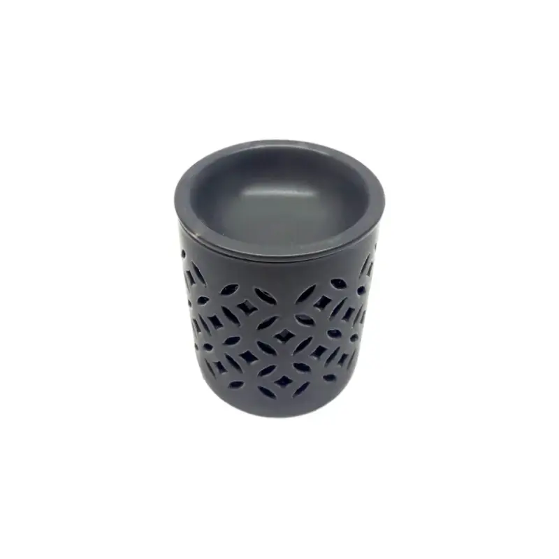 Candela ceramica neagra, model 177